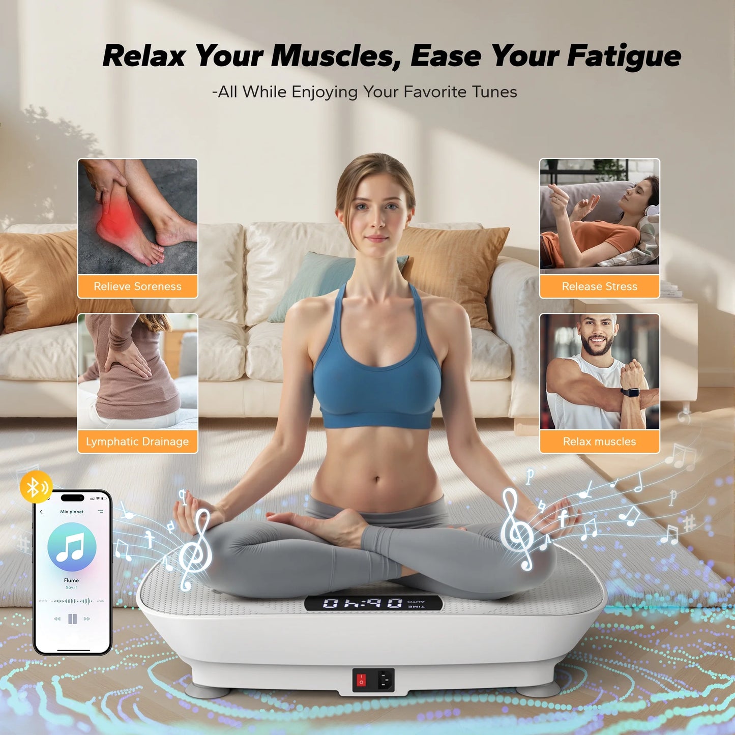 Get Fit with Our Vibrating Plate Muscle Toner – Your Whole Body Workout Awaits! 💪✨ #FitnessGoals #HomeWorkout