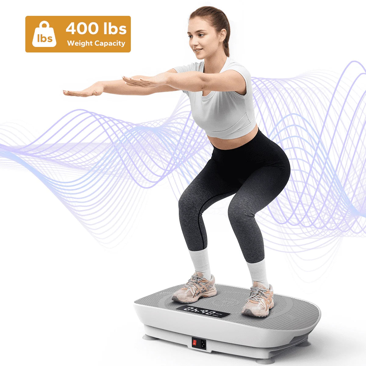 Get Fit with Our Vibrating Plate Muscle Toner – Your Whole Body Workout Awaits! 💪✨ #FitnessGoals #HomeWorkout