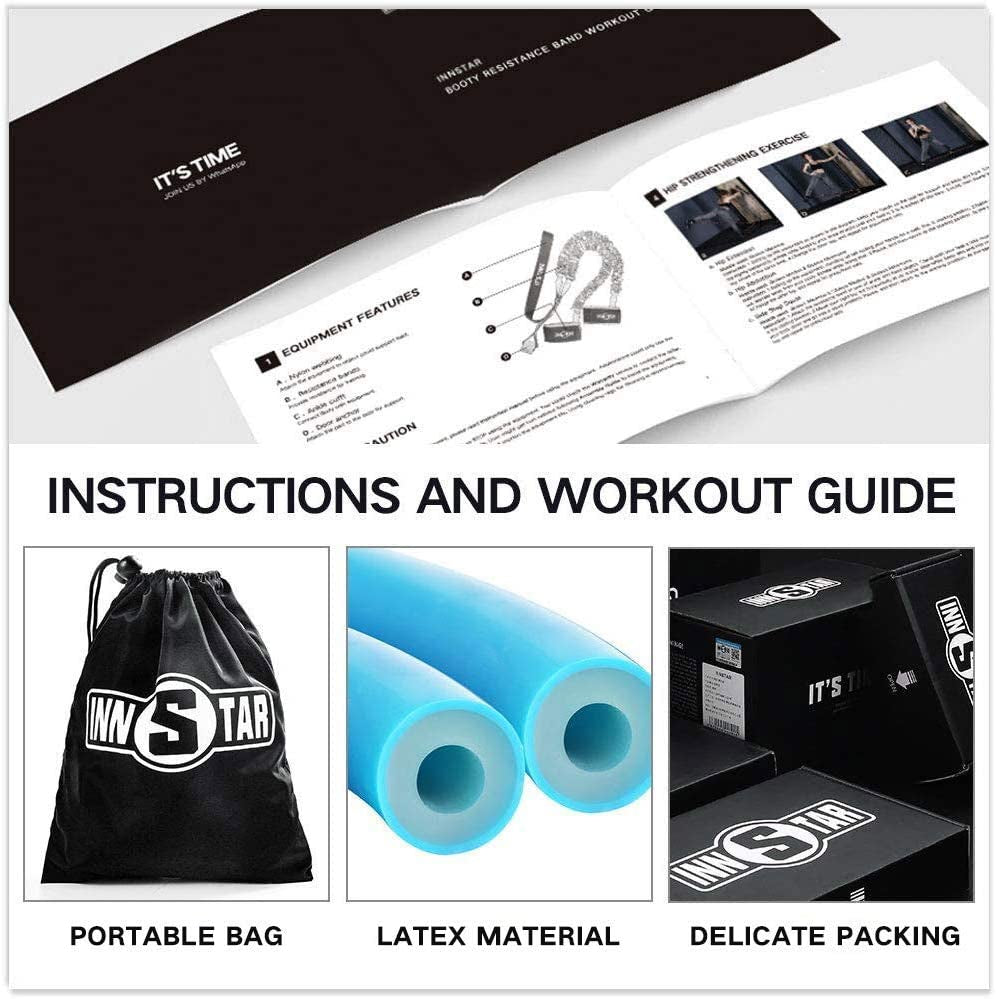 Ankle Resistance Bands with Cuffs, Cable Kick Back Ankle Straps for Cable Machines, Adjustable Gym Ankle Straps Glutes Workout Equipment for Women Men