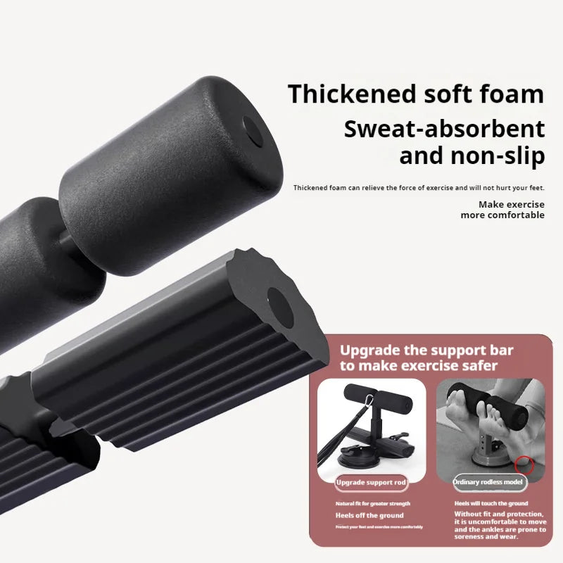 Get Your Dream Abs at Home! 💪✨ Check Out Our Multi-Functional Gray Ab Trainer with Bands! Perfect for Home & Gym Workouts! #FitnessGoals #AbWorkout