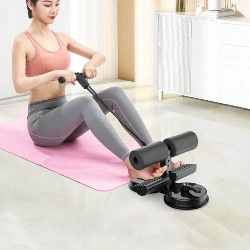 Get Your Dream Abs at Home! 💪✨ Check Out Our Multi-Functional Gray Ab Trainer with Bands! Perfect for Home & Gym Workouts! #FitnessGoals #AbWorkout